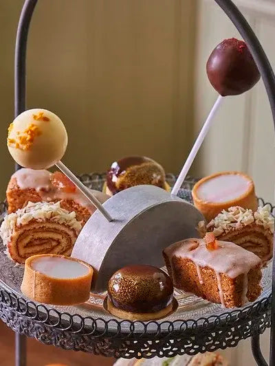 close up photo of afternoon tea at hotel du vin newcastle