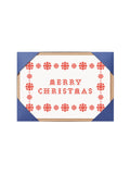 Cross Stitch Christmas Card Pack - Red